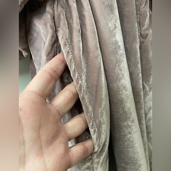 Free People Portia Velvet Mini Dress XSmall NWT - Picture 3 of 7